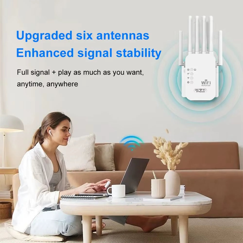1200Mbps Wireless Wifi Repeater Extender Signal Booster