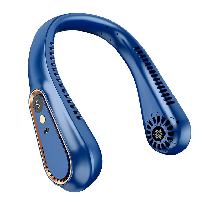 Bladeless Neck Fan – Hands-Free Wearable Cooling