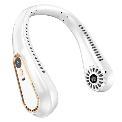 Bladeless Neck Fan – Hands-Free Wearable Cooling