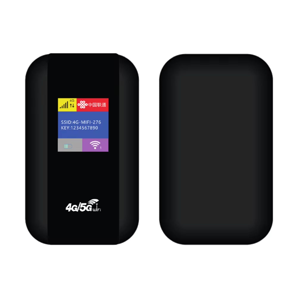 4G LTE Portable Wifi Router - Wireless Pocket Hotspot with SIM Card Slot