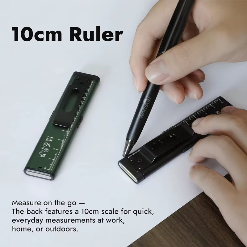 T7 LED Torch Portable Mini Flashlight - Rechargeable, Magnetic Base