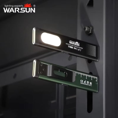 T7 LED Torch Portable Mini Flashlight - Rechargeable, Magnetic Base