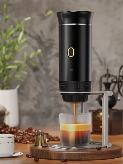 3-In-1 Wireless Portable Espresso Machine for Car, Home & Camping