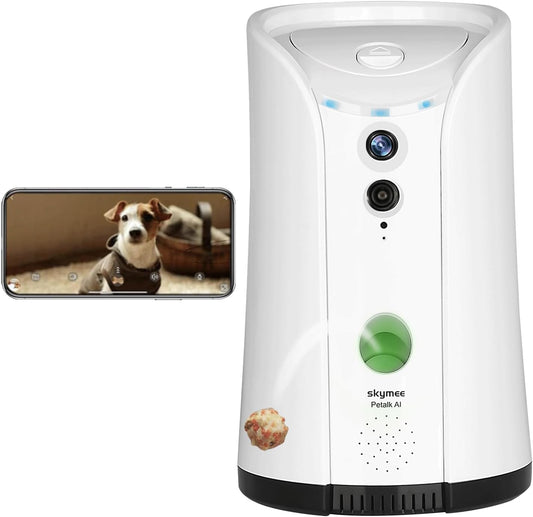 Smart Treat Camera Dispenser – Watch, Talk & Treat Your Pet Remotely