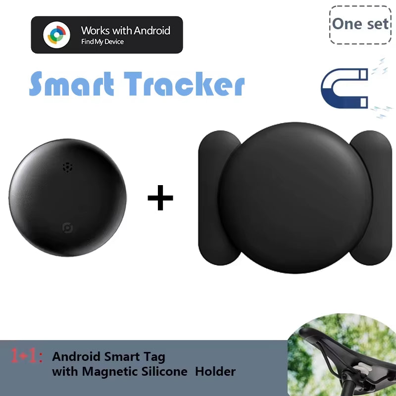 Waterproof Smart GPS Anti-Lost Tracker Tag with Magnet Holder