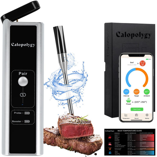 Wireless Smart Meat Thermometer – App-Connected Perfect Cooking