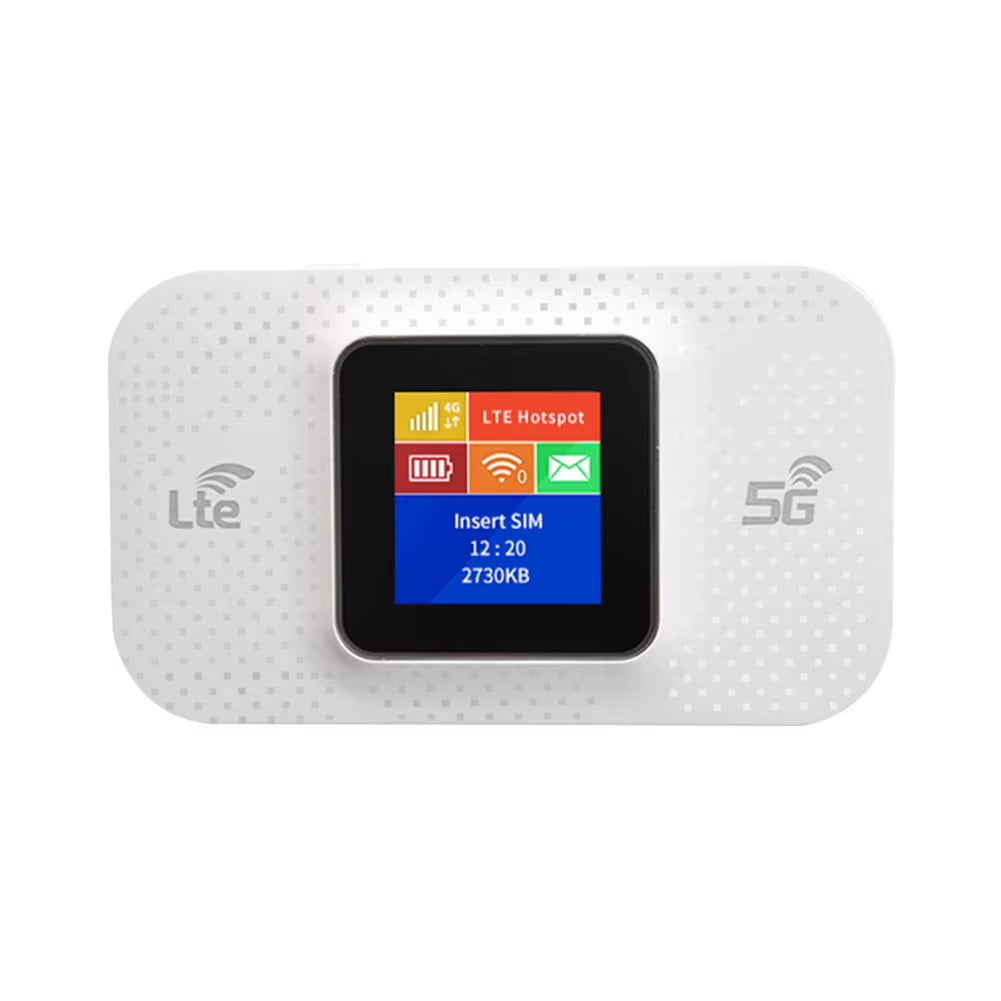4G LTE Portable Wifi Router - Wireless Pocket Hotspot with SIM Card Slot