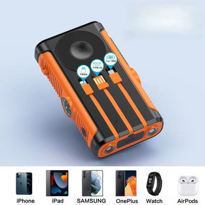 50000Mah Solar Power Bank with Magnetic Wireless Charging