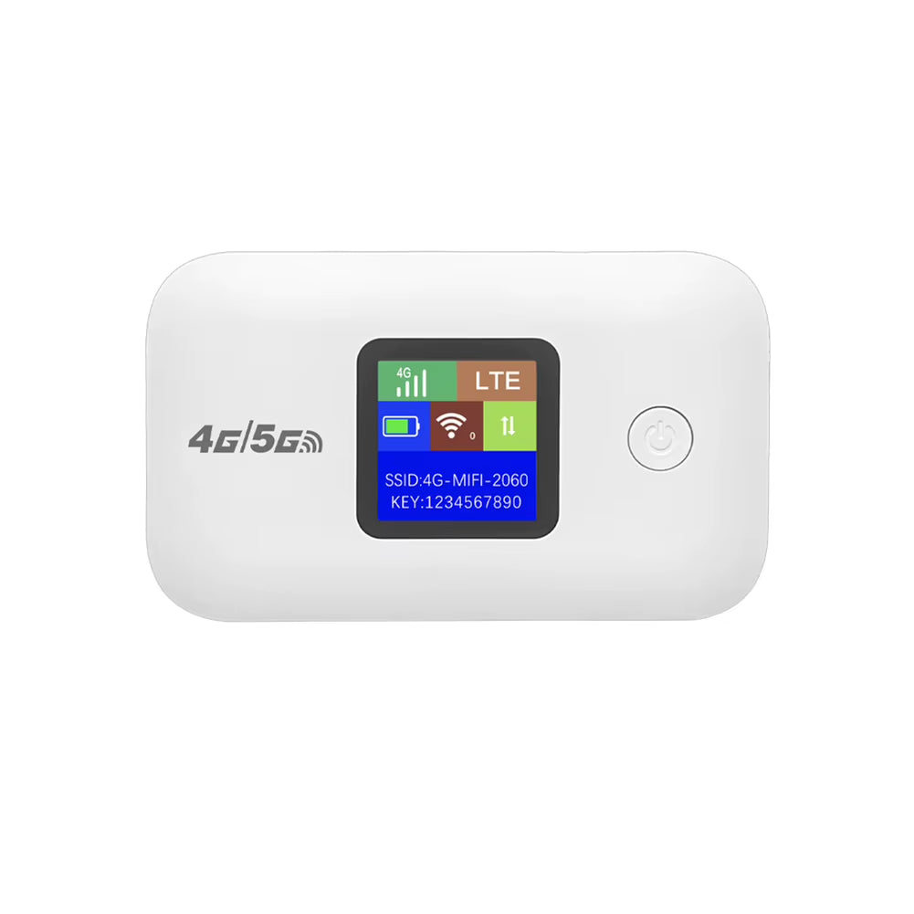4G LTE Portable Wifi Router - Wireless Pocket Hotspot with SIM Card Slot