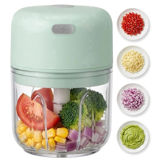 Electric Vegetable Chopper – One-Press Meal Prep