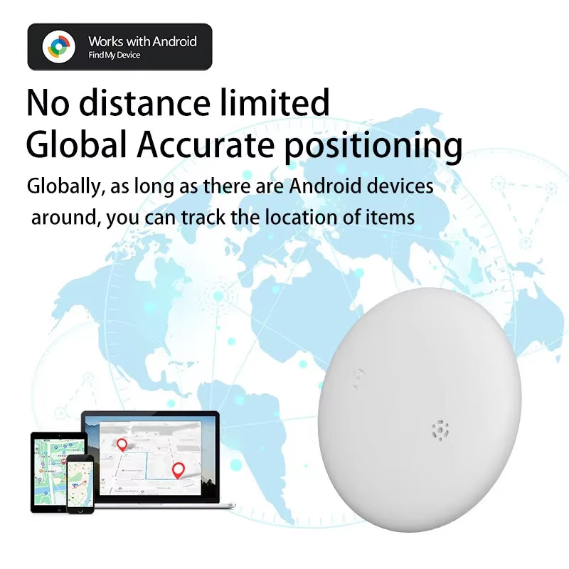 Waterproof Smart GPS Anti-Lost Tracker Tag with Magnet Holder
